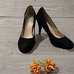 Bella Marie Black Stiletto Heels